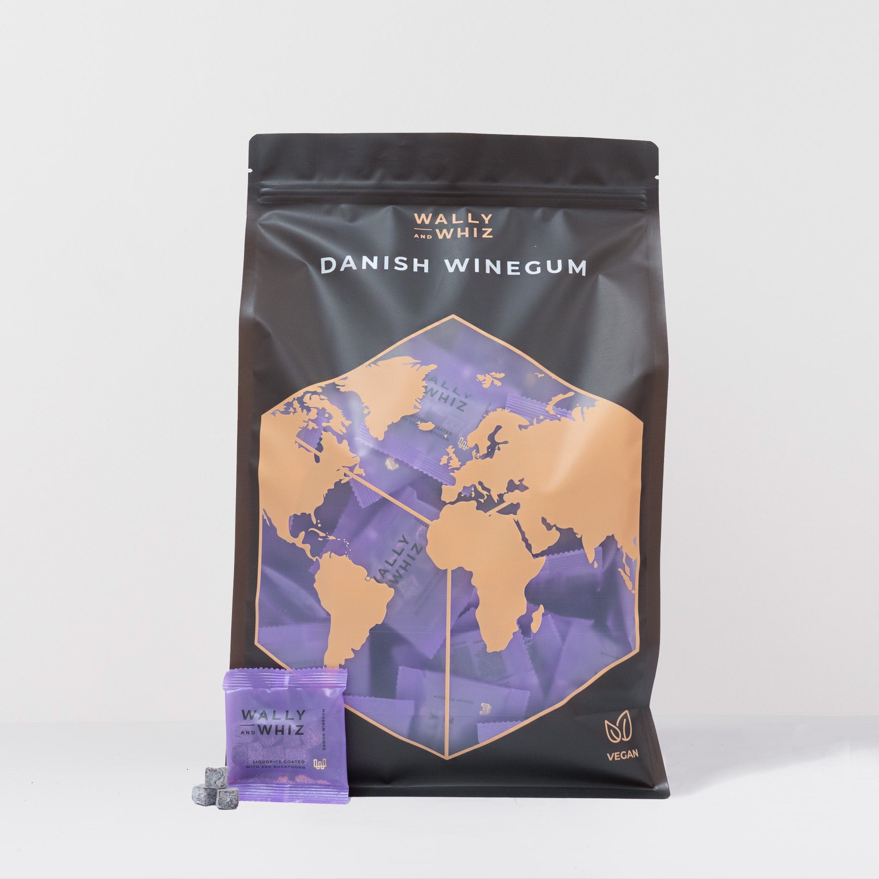 Lakrids med havtorn - 125 poser, 1.375g