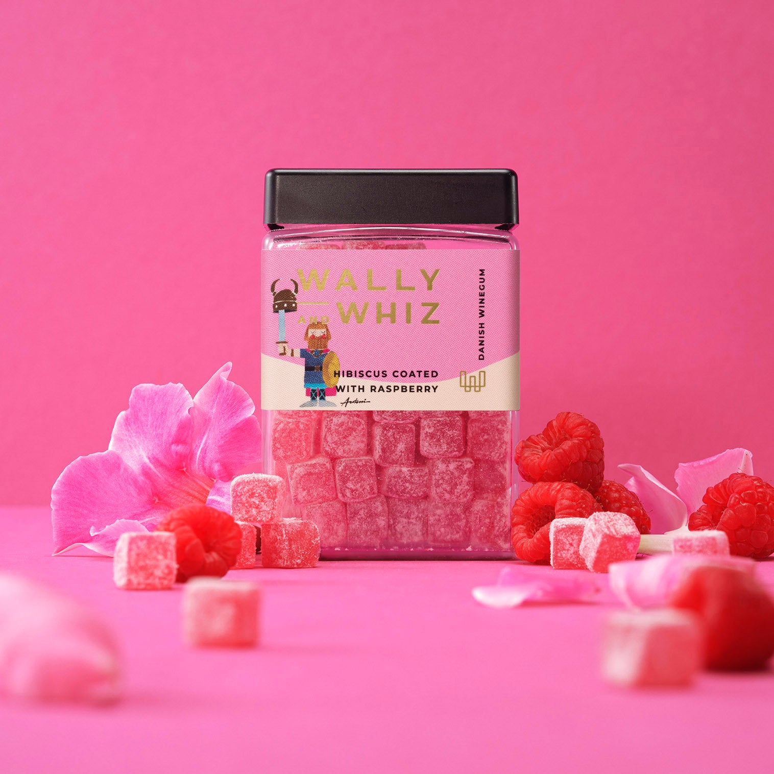 Hibiscus med hindbær, 240g - Viking