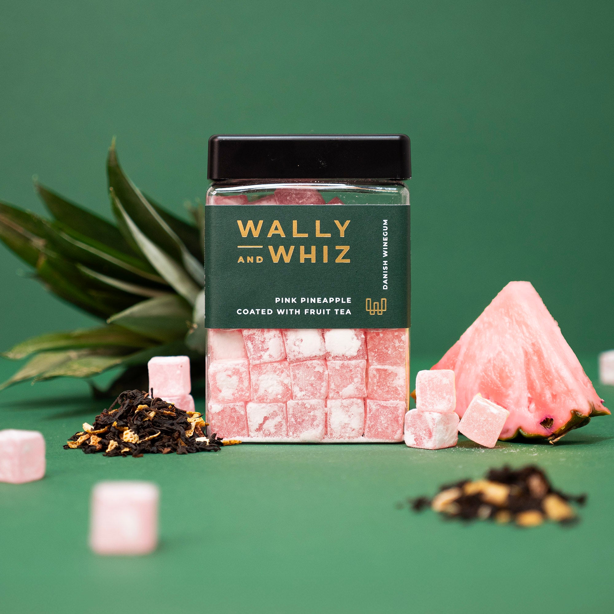 Pink Ananas med Frugtte, 240g