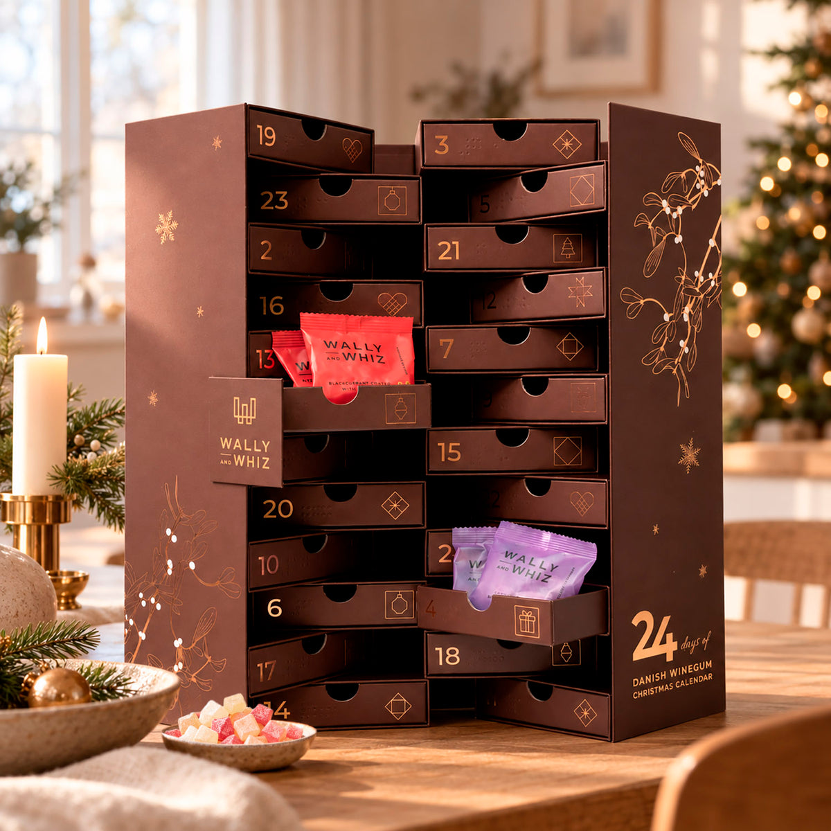 Sharing-Julekalender 2026 – 550 g
