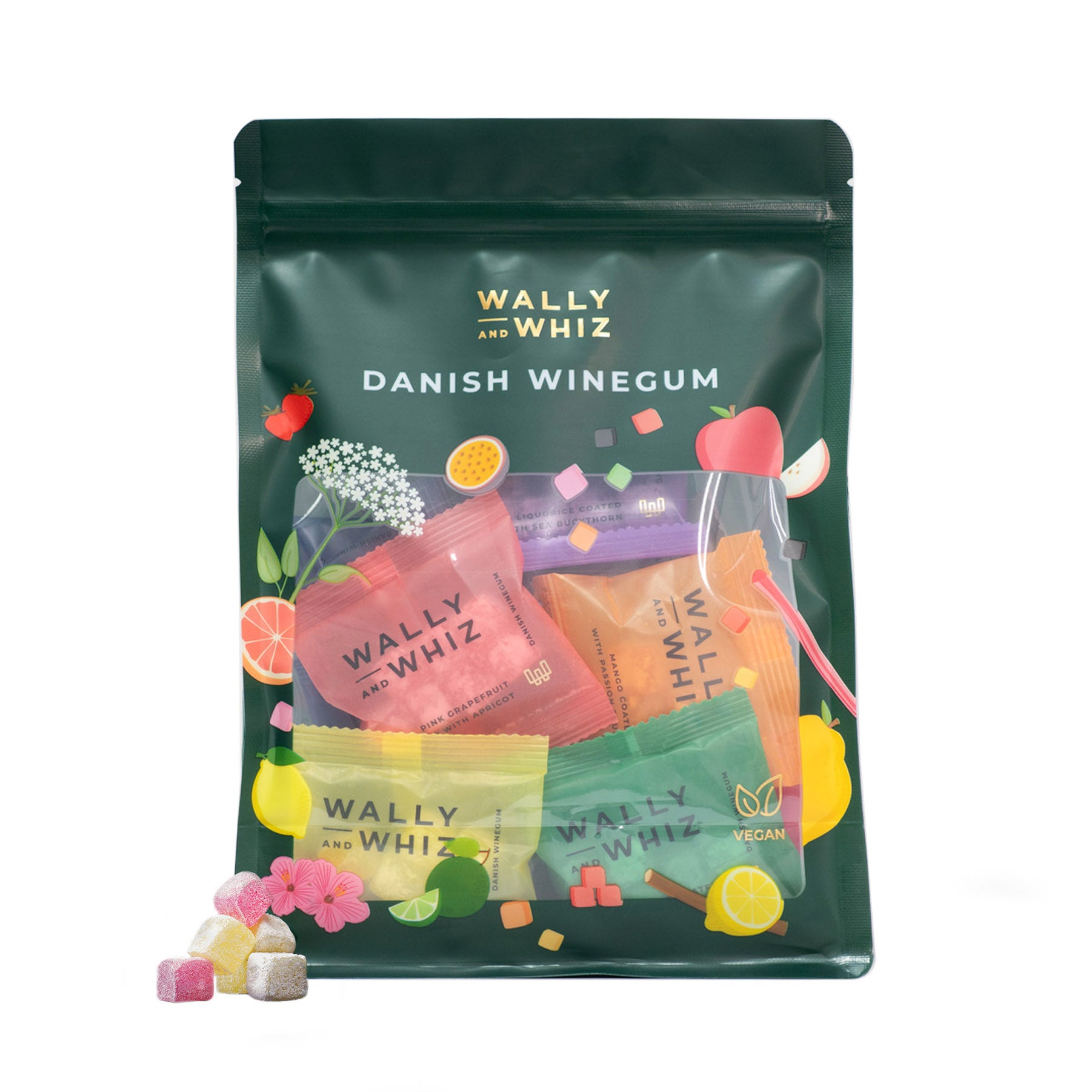 Wally and Whiz frugt mix - 30 poser, 330g