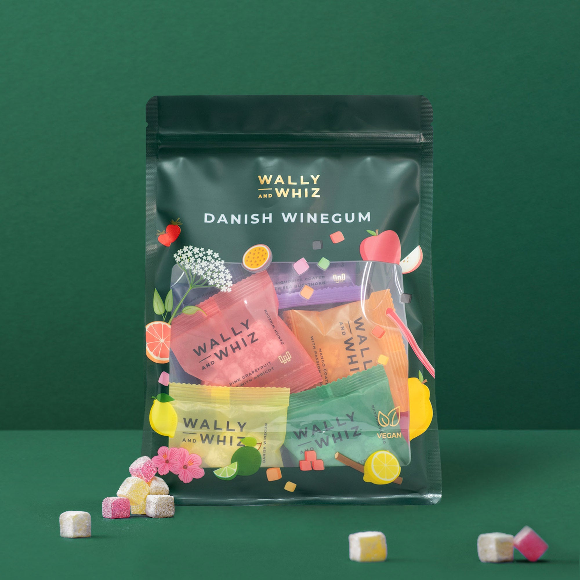 Wally and Whiz frugt mix - 30 poser, 330g