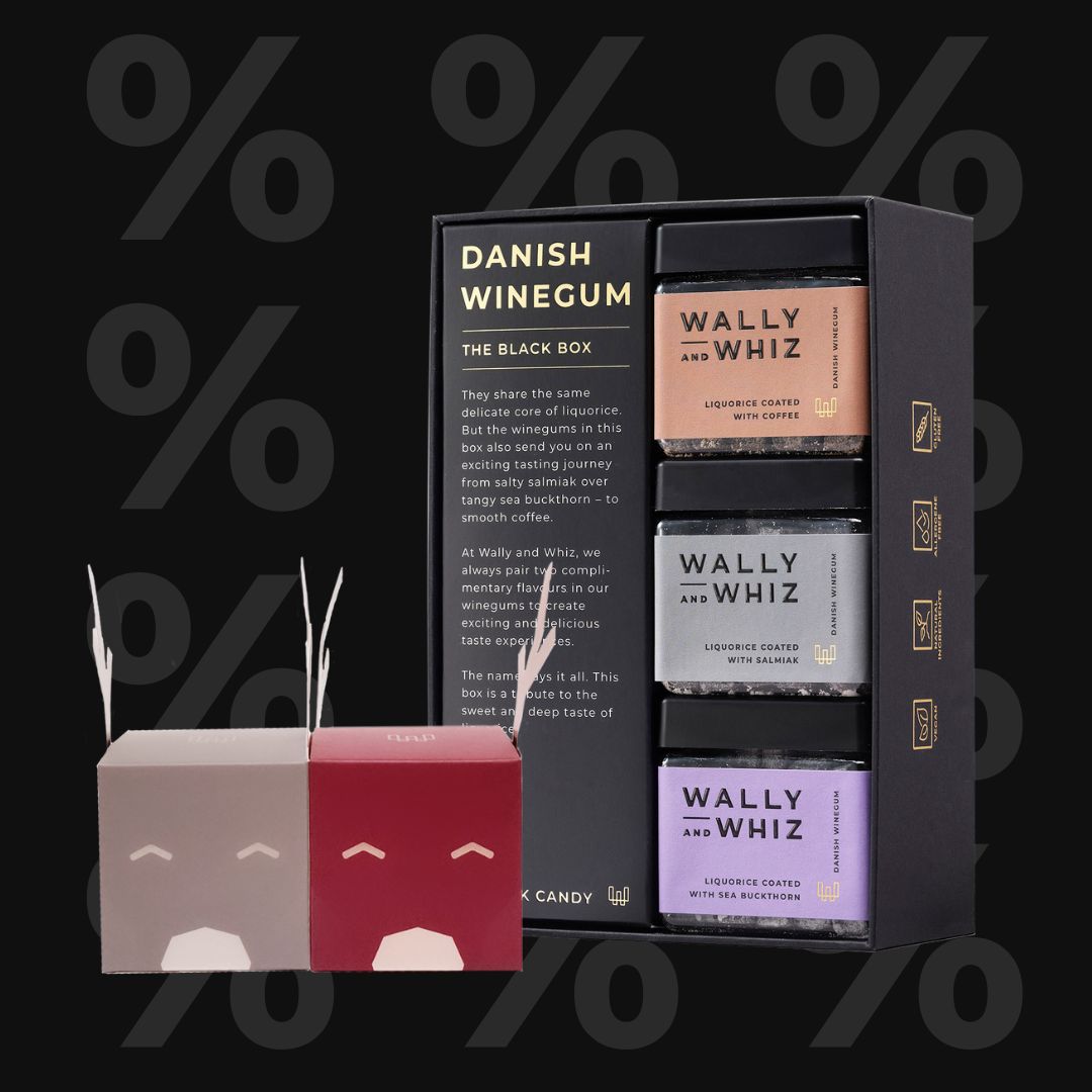 The Black Box, 420g + Rødt Rensdyr, 140g + Gråt Rensdyr, 140g